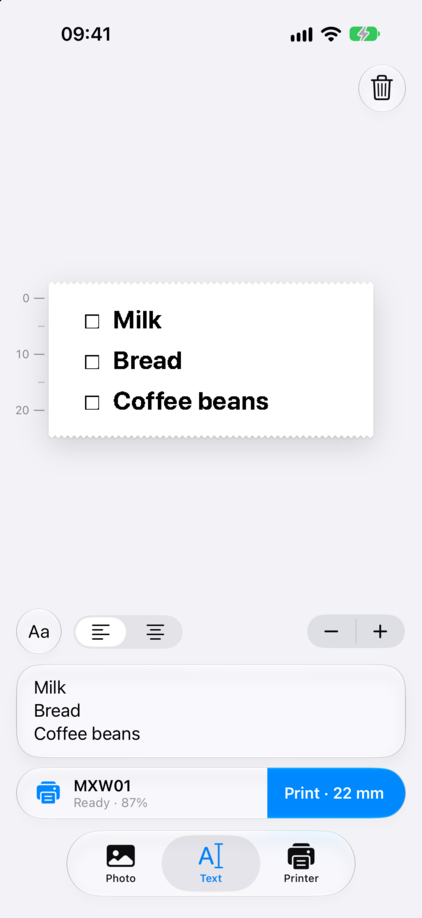 Text